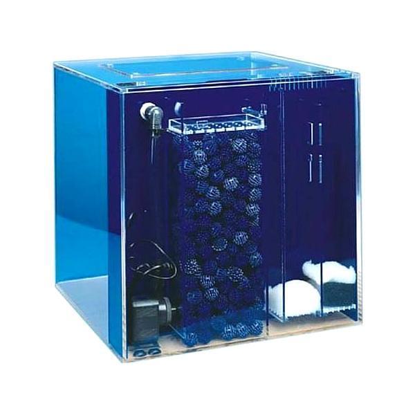 Clear for Life 60 Gallon Cube UniQuarium 3-in-1 Fresh or Saltwater Acrylic Aquarium