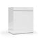 JBJ Stand w/ Cabinet for 45 Gallon Rimless Flat Panel Aquarium White