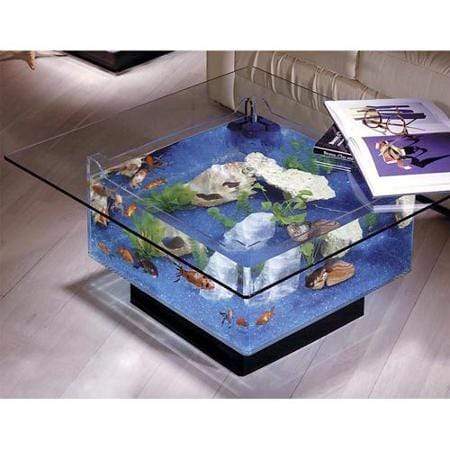 Midwest Tropical Aquarium Coffee Table - 25 Gallon Freshwater Acrylic (675)