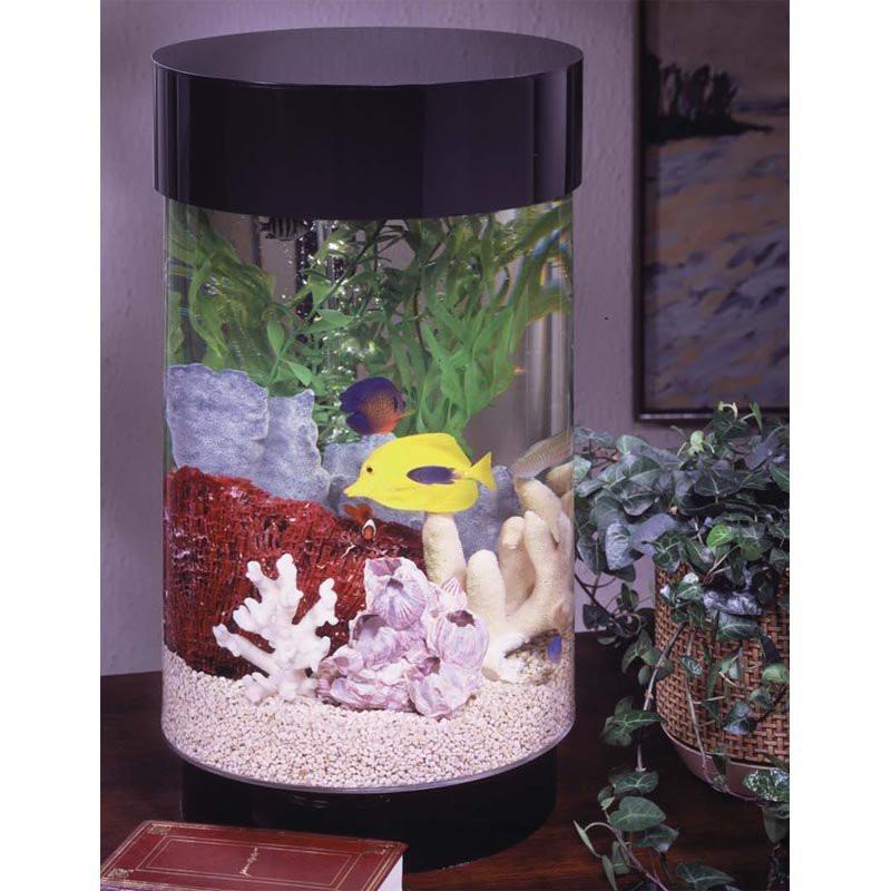 Midwest Tropical AquaRound - 8 Gallon Freshwater Round Acrylic Aquarium (AR-600)